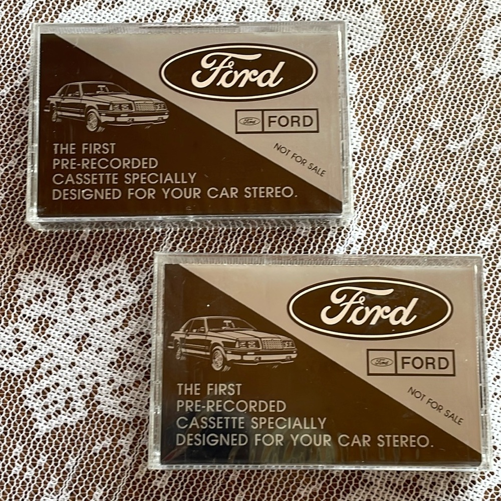 1985 Ford Pop & Soul Demo Cassette Tapes